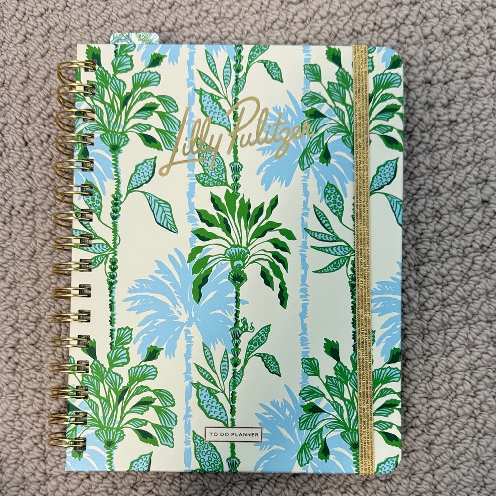 Lilly Pulitzer Undated To Do Planner - Swayin in the Breeze Pattern